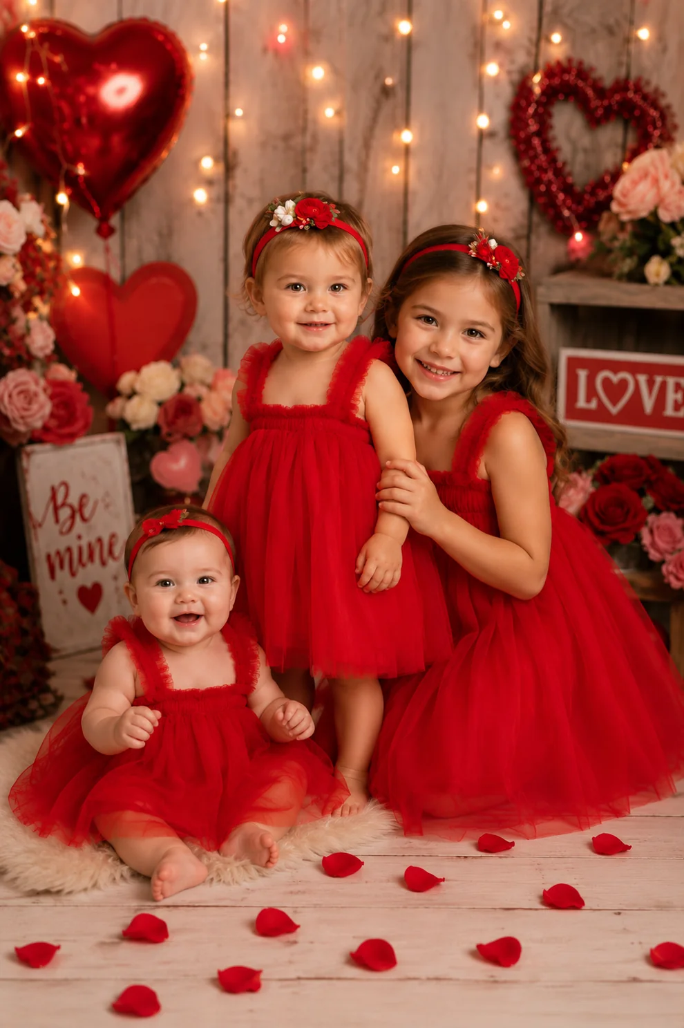 Red Tulle Dress