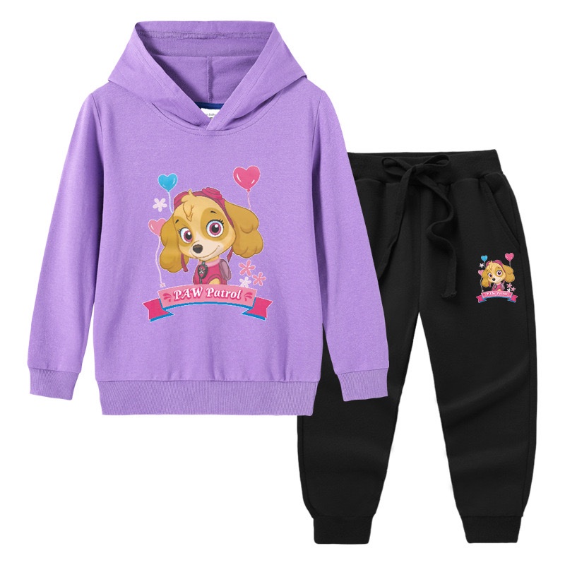 Paw Patrol Skye Hooded Tracksuit - Image 3