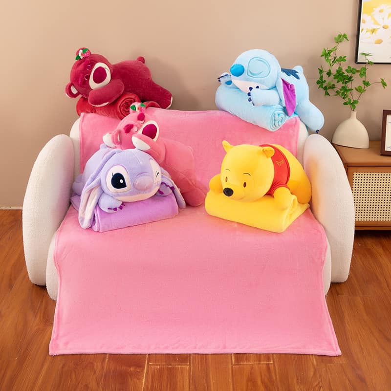 Cuddly Character Plush Toy & Blanket Set - Image 10