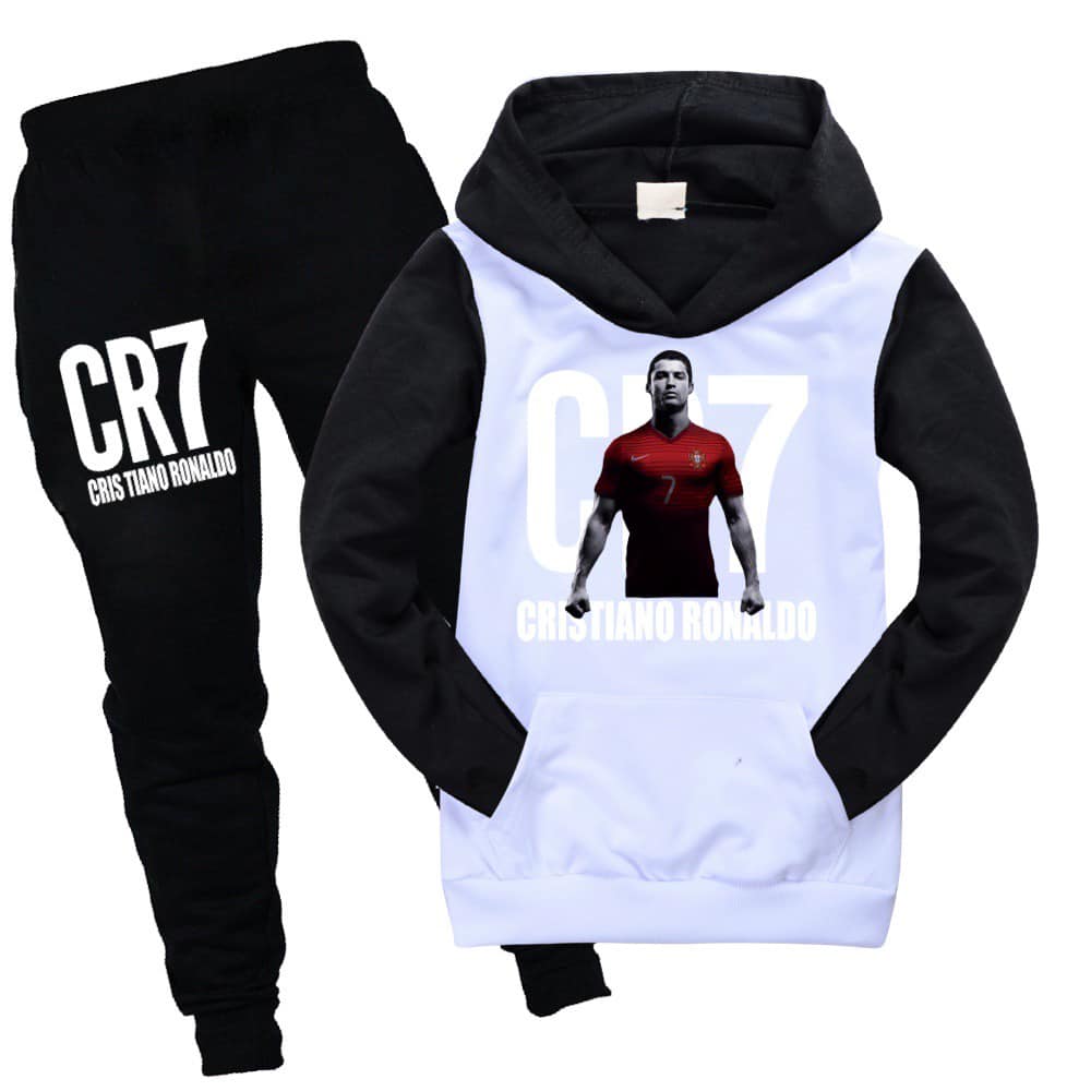 Ronaldo CR7 Kids Tracksuit Set - Image 3