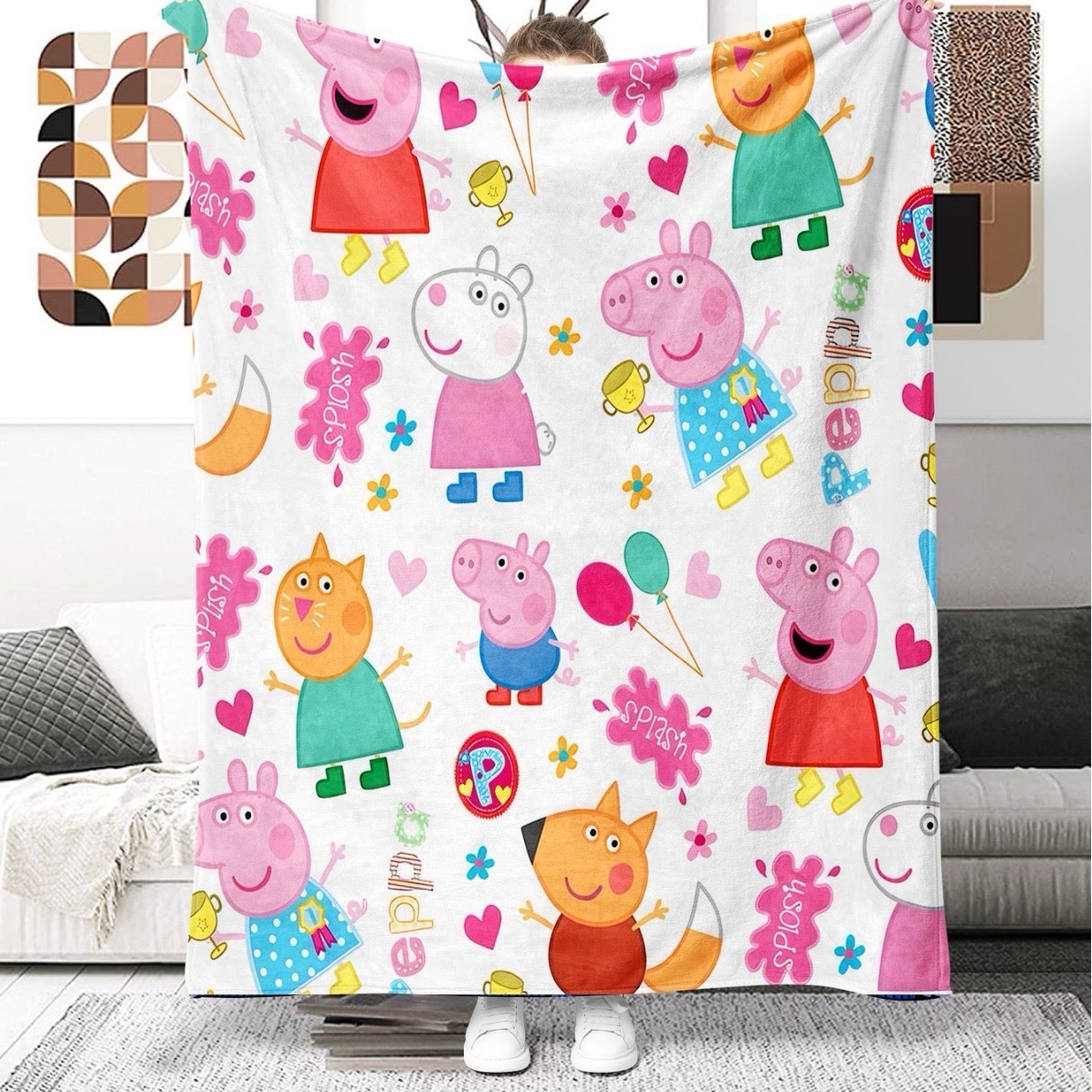Peppa Pig & Friends Fleece Blanket