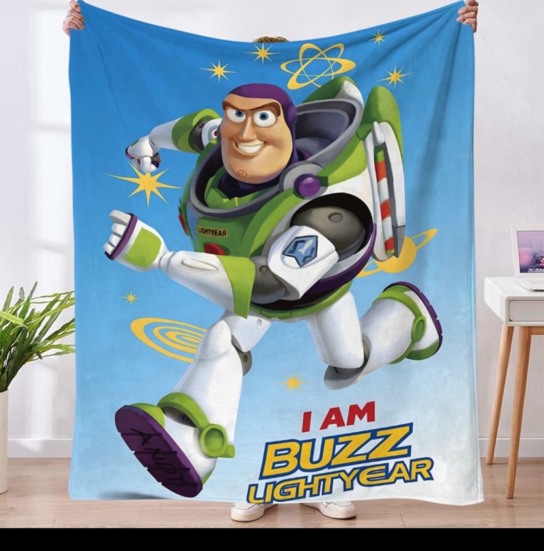 Toy Story Buzz Lightyear Fleece Blanket