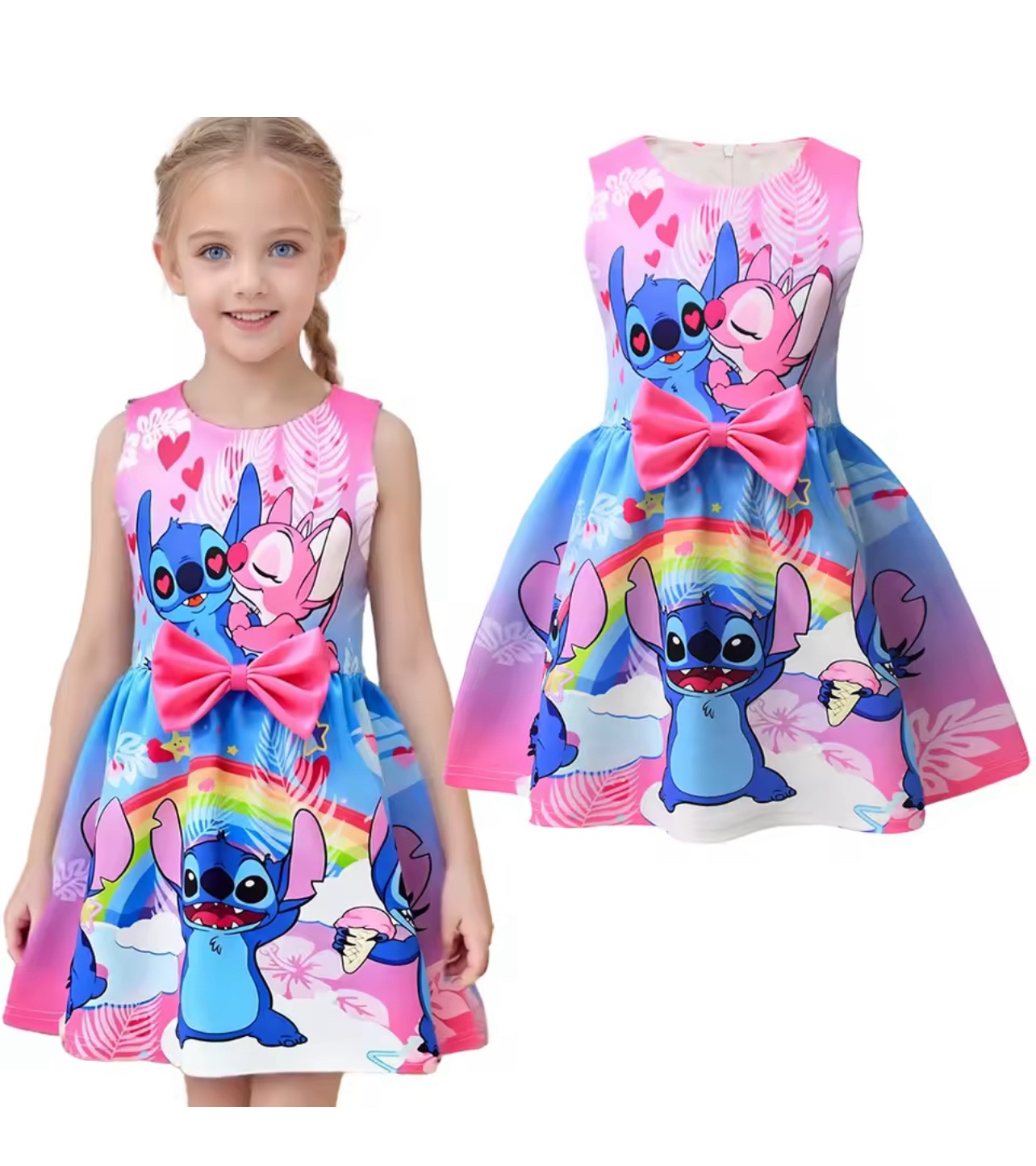 Stitch Bow Dress