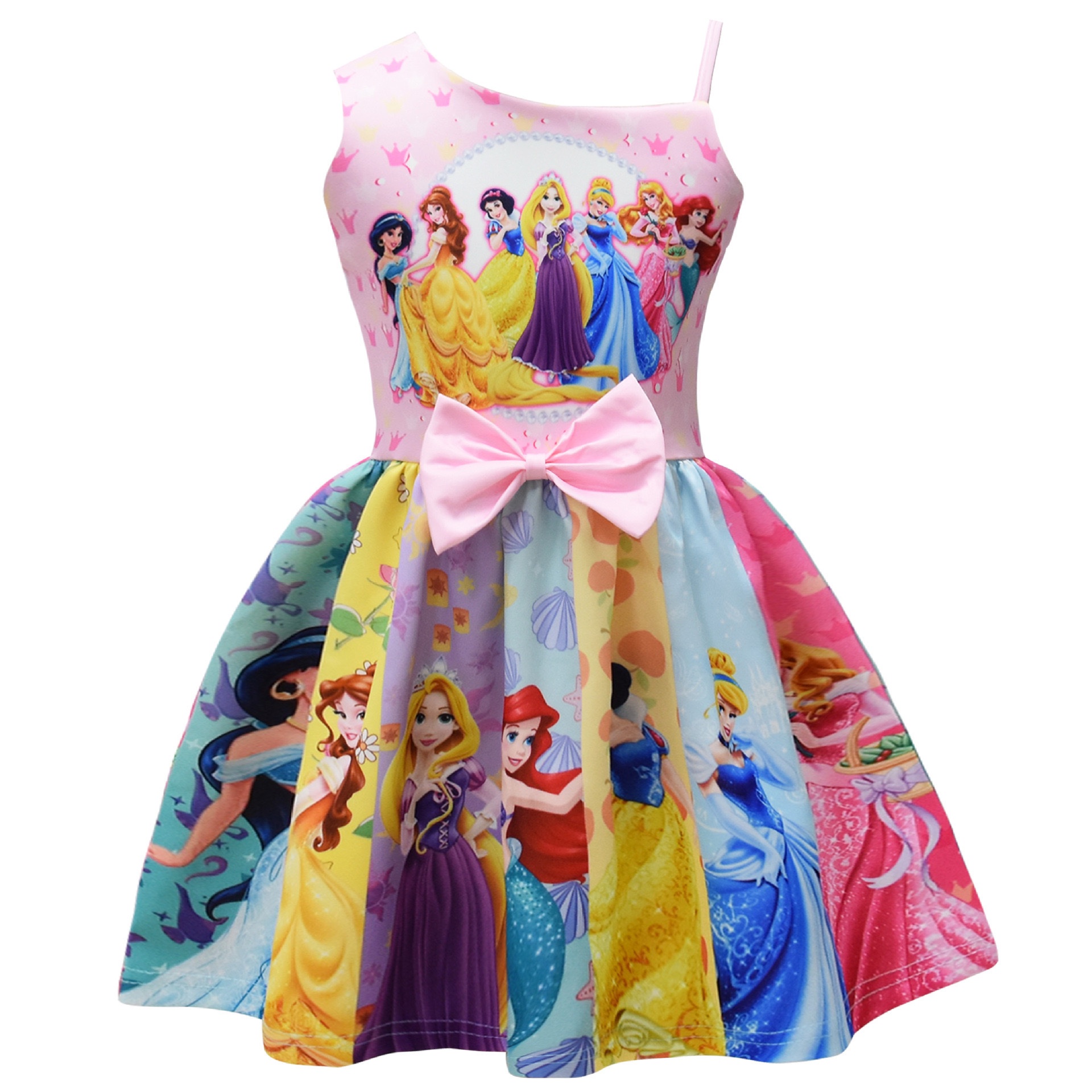 Princess Party Dresses with Bow - Image 3