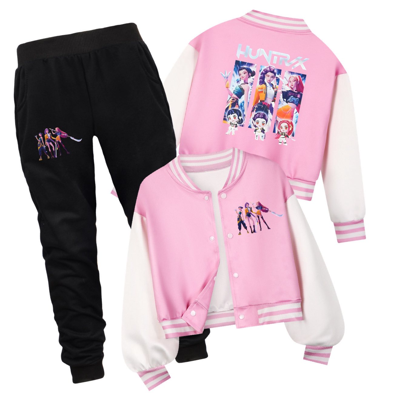 K-Pop Demon Hunter Varsity Jacket & Jogger Set - Image 8