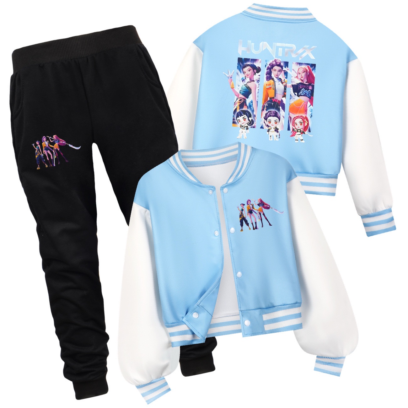 K-Pop Demon Hunter Varsity Jacket & Jogger Set - Image 4