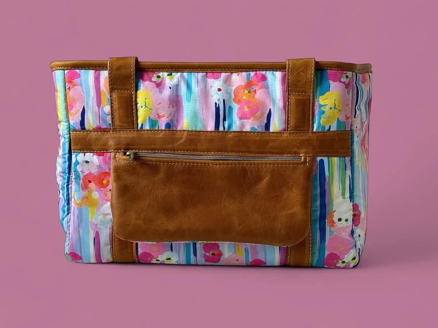 Die Juffrou Sak (Abstract Floral)
