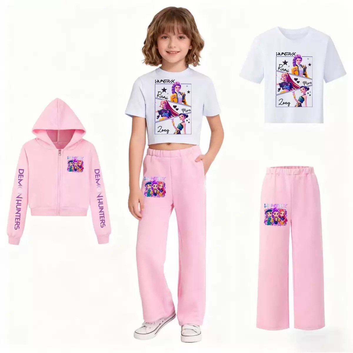 K-Pop Demon Hunters Inspired 3-Piece Tracksuit Set - Image 5
