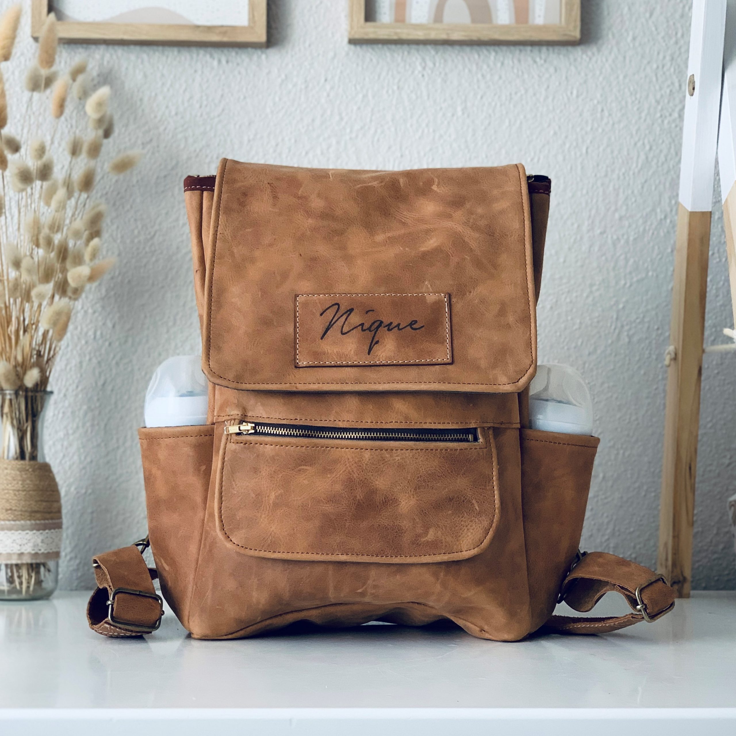 Diaper Bags - The Everyday Diaper (Leather)