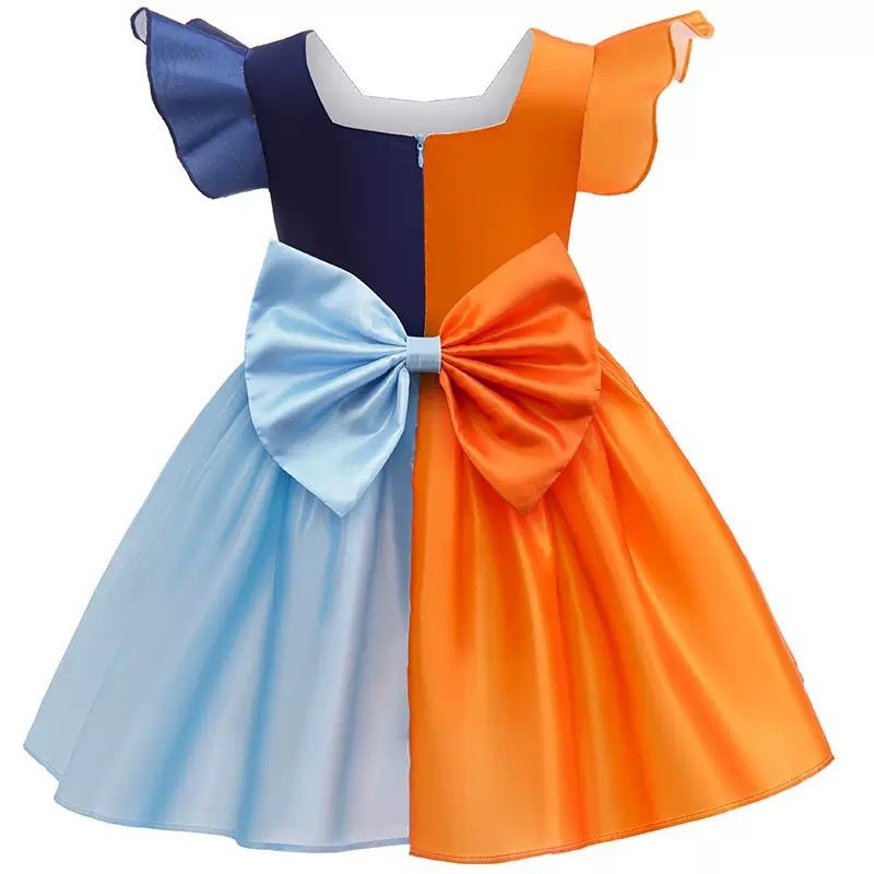 Bluey & Bingo Inspired Girls Dress - Image 4