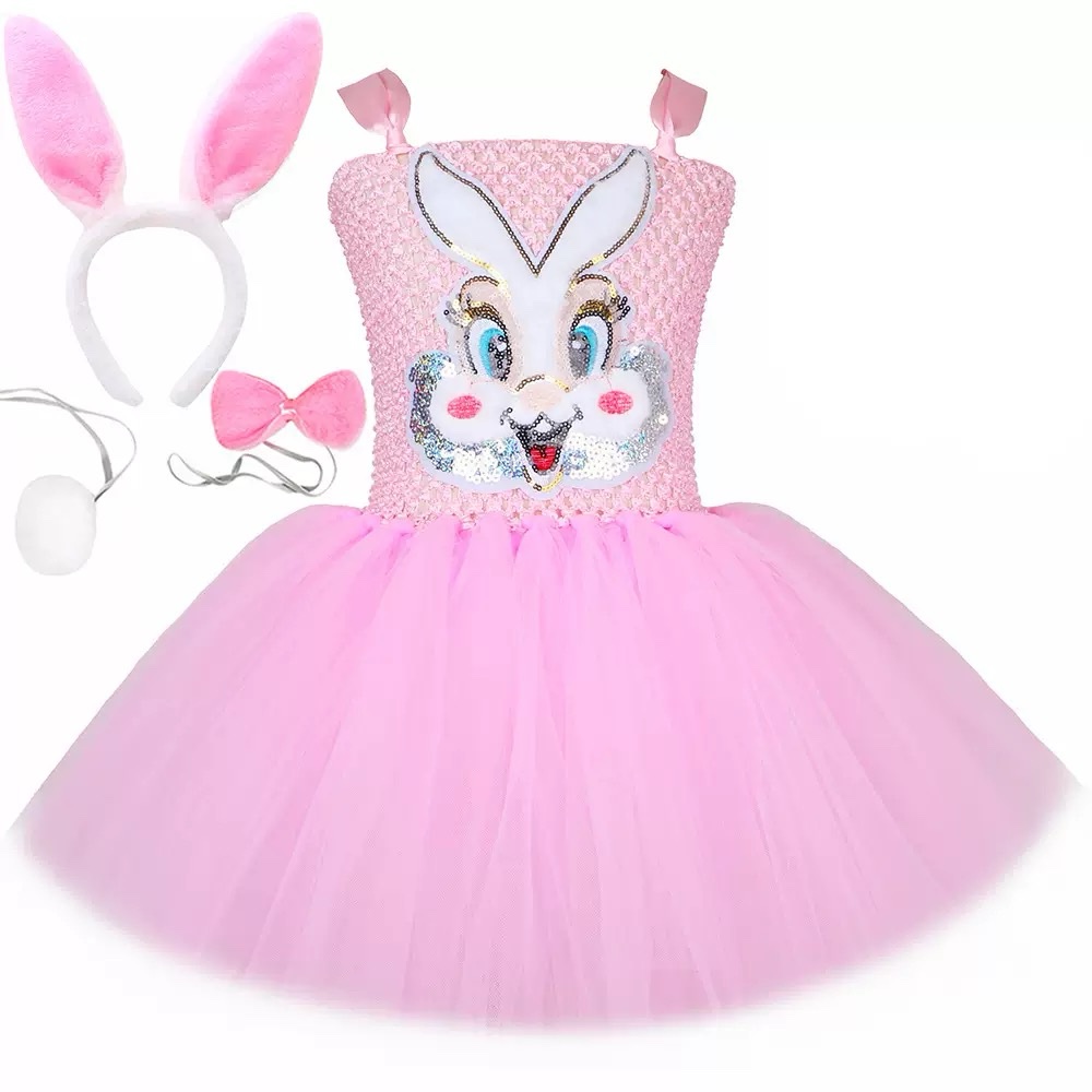 Bunny Princess Tulle Dress Set - Image 2