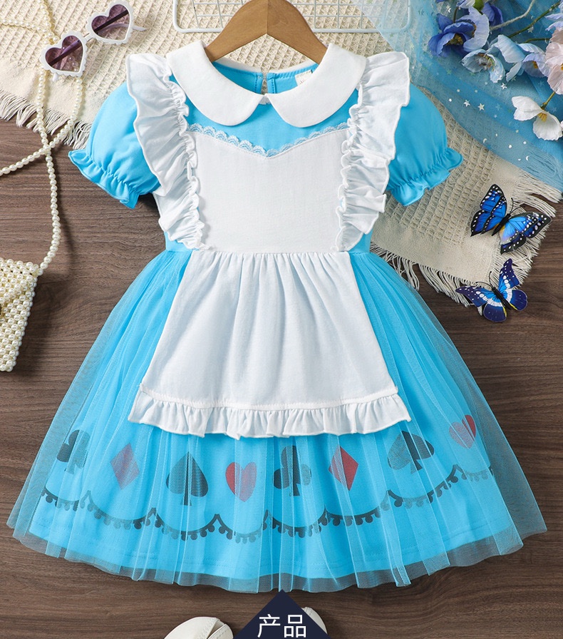 Alice Inspired Party Dress - Image 3