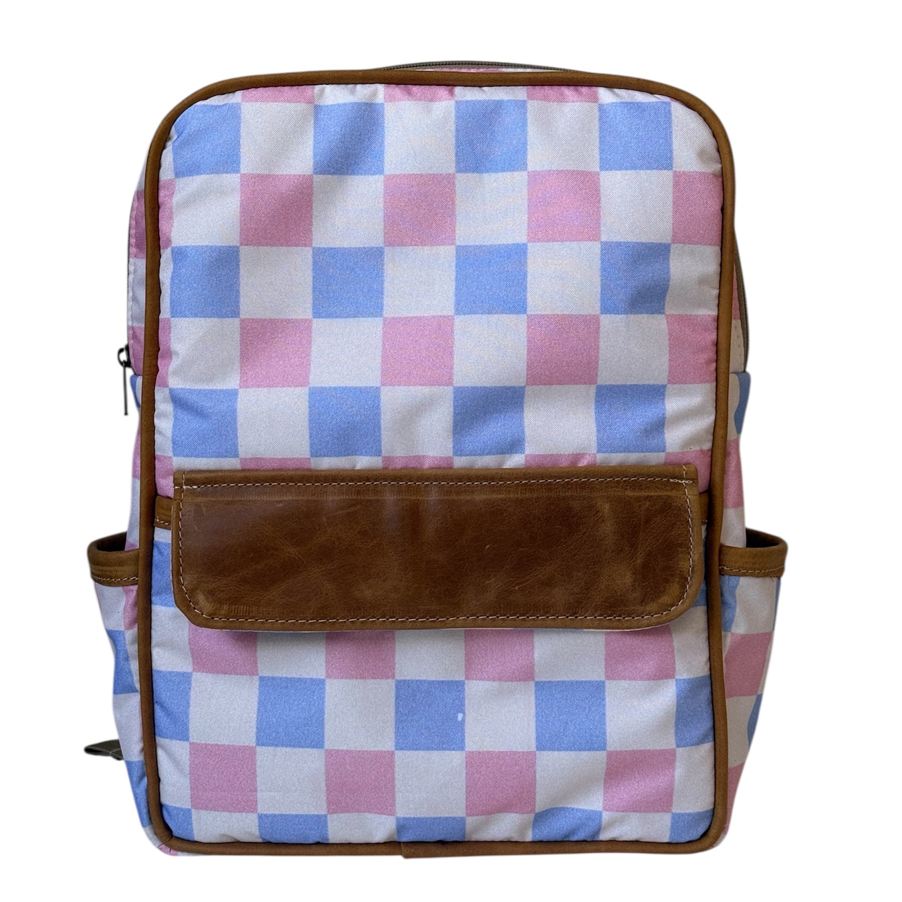 Kids Backpack - The Pastel Gingham - Image 2