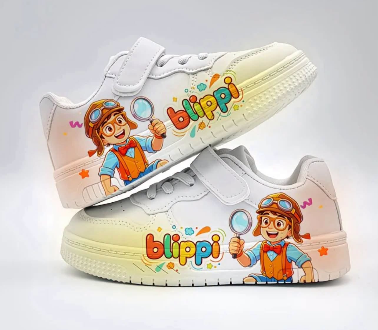 Blippi White Sneakers